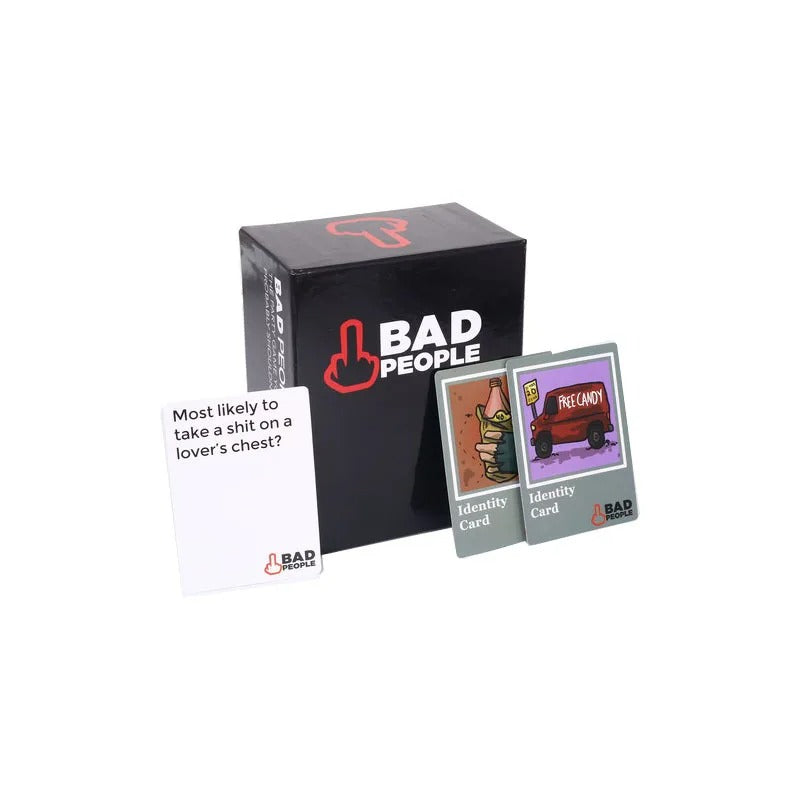 BAD PEOPLE: The Hilarious Party Game About Guessing Who's Bad