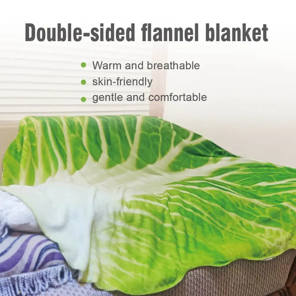 Cabbage Blanket – Cozy, Whimsical, and Incredibly Soft