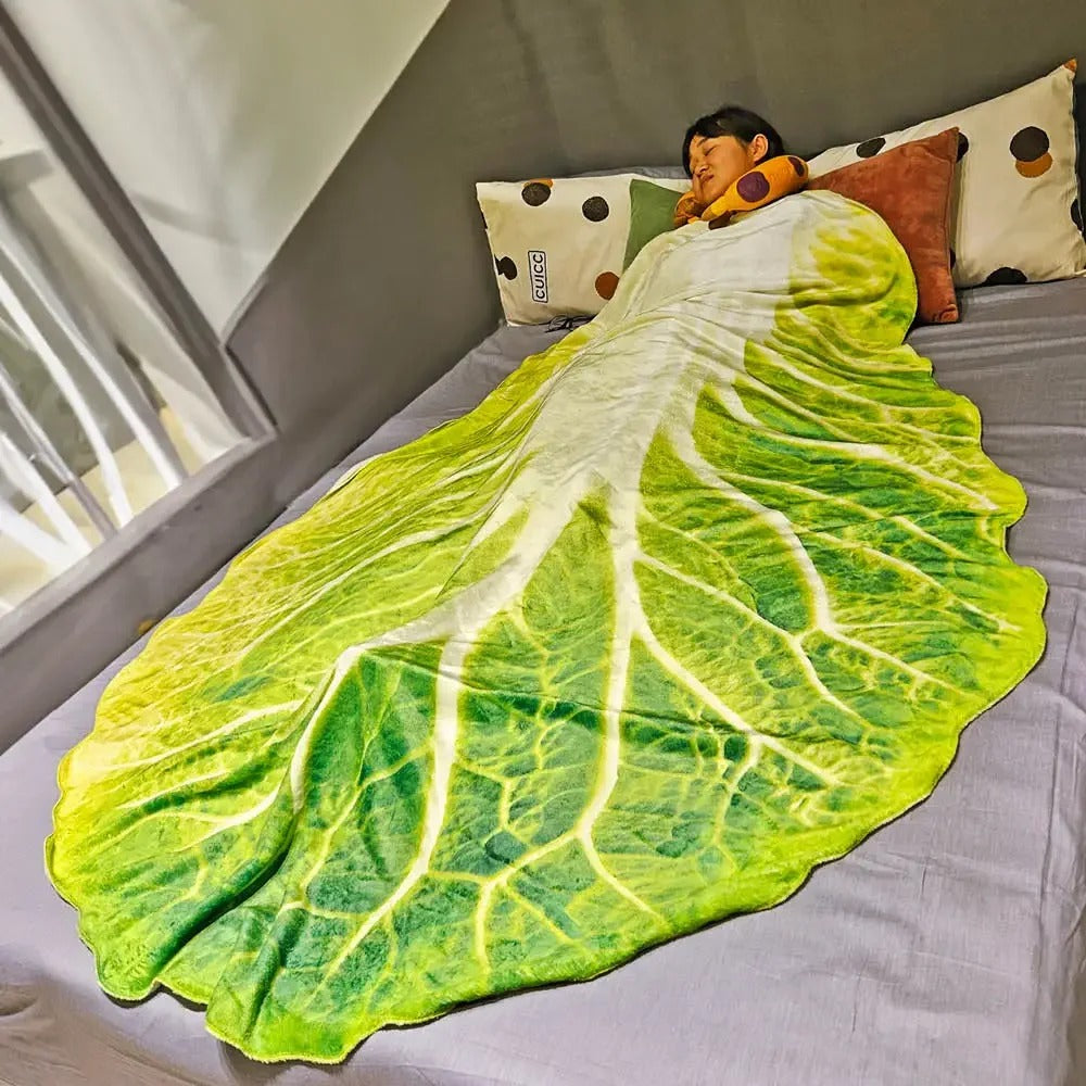 Cabbage Blanket – Cozy, Whimsical, and Incredibly Soft