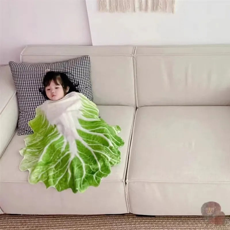 Cabbage Blanket – Cozy, Whimsical, and Incredibly Soft