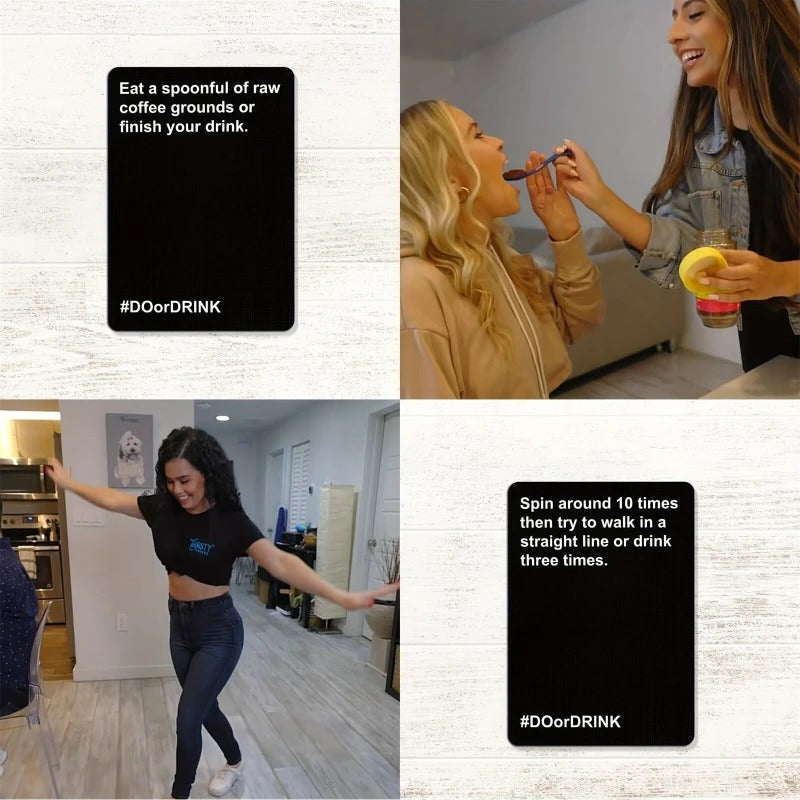 Do Or Drink: The Hilarious Party Card Game - Truth or Dare with a Twist!