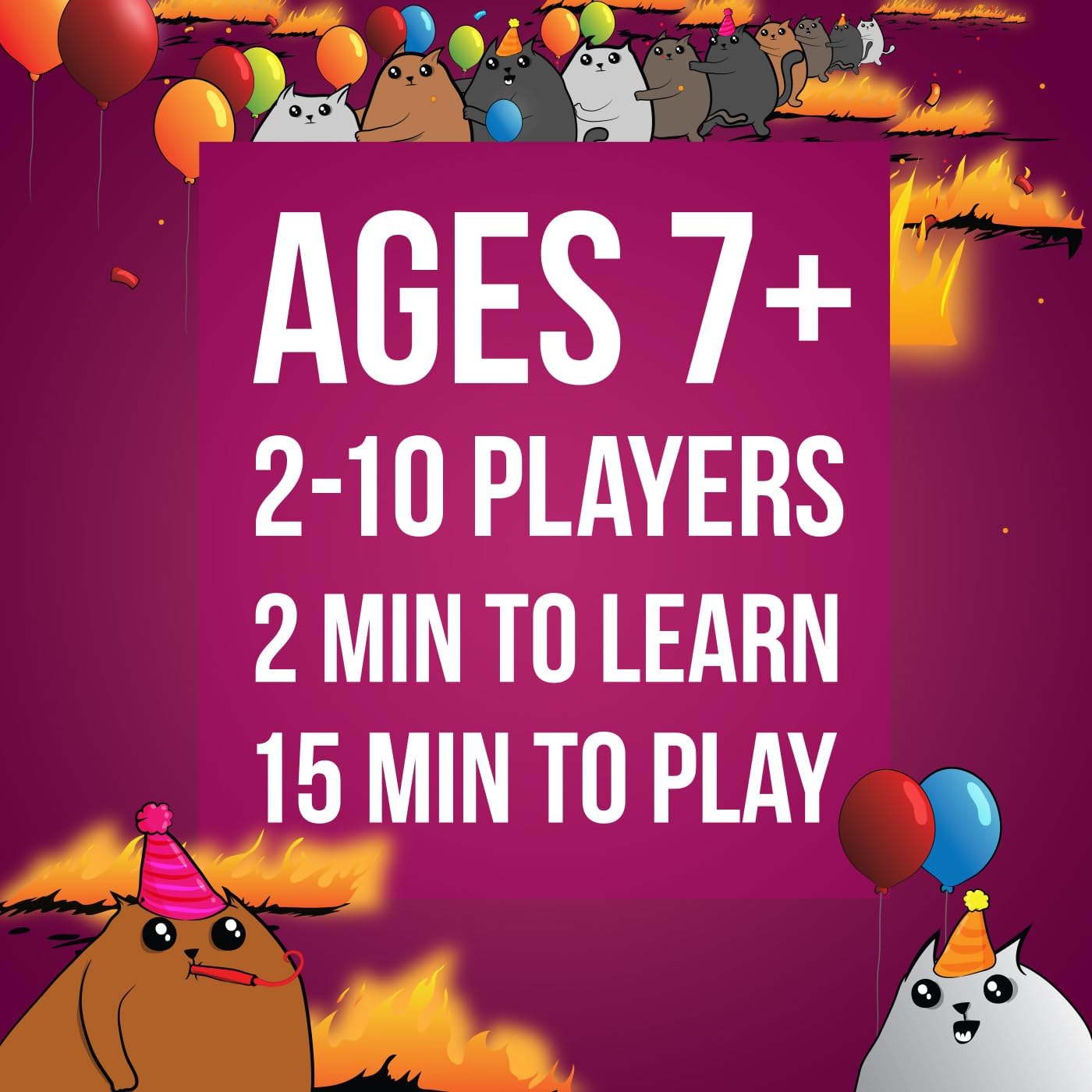 Exploding Kittens Party Pack Card Game for Adults Teens & Kids