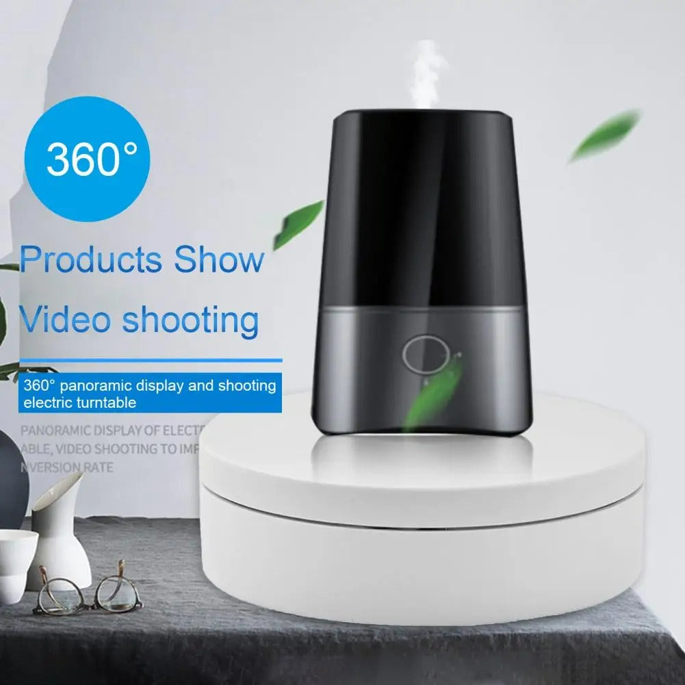 USB-Powered Rotating Display Stand