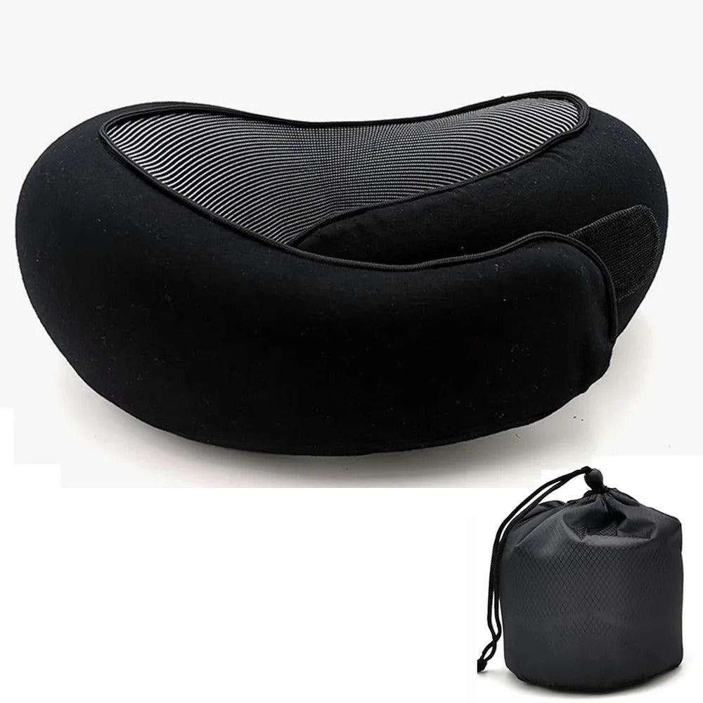 Travel Neck Pillow – Snail Style Memory Foam U-Shaped Pillow